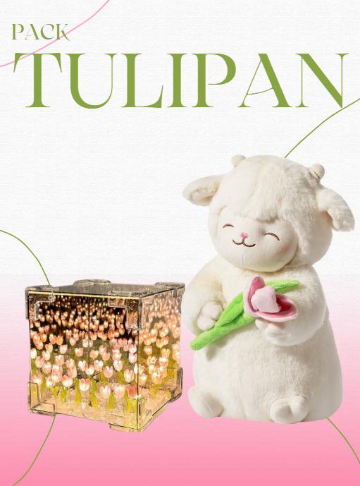 💖 Pack Tulipán – Amor que Dura para Siempre 🌷✨